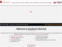 Tablet Screenshot of deadshort.com.au